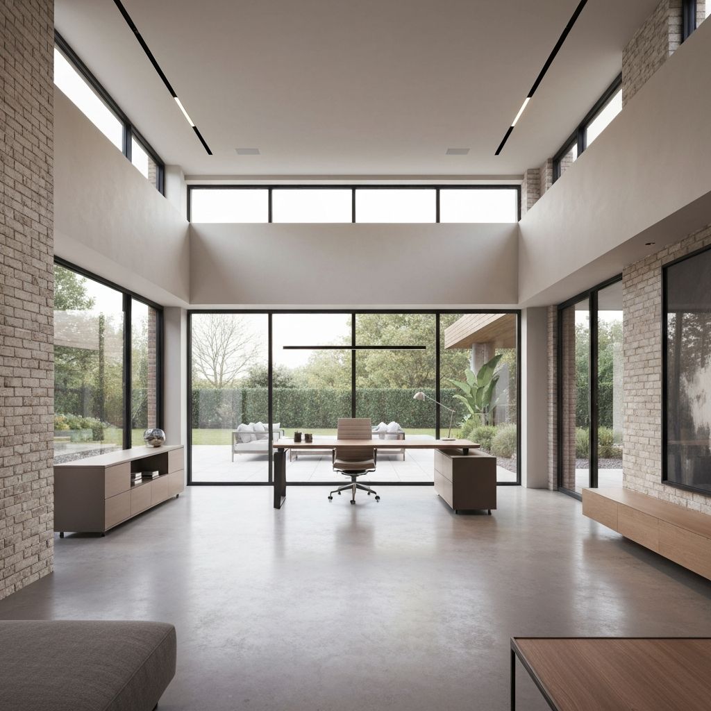 Modern work space studio